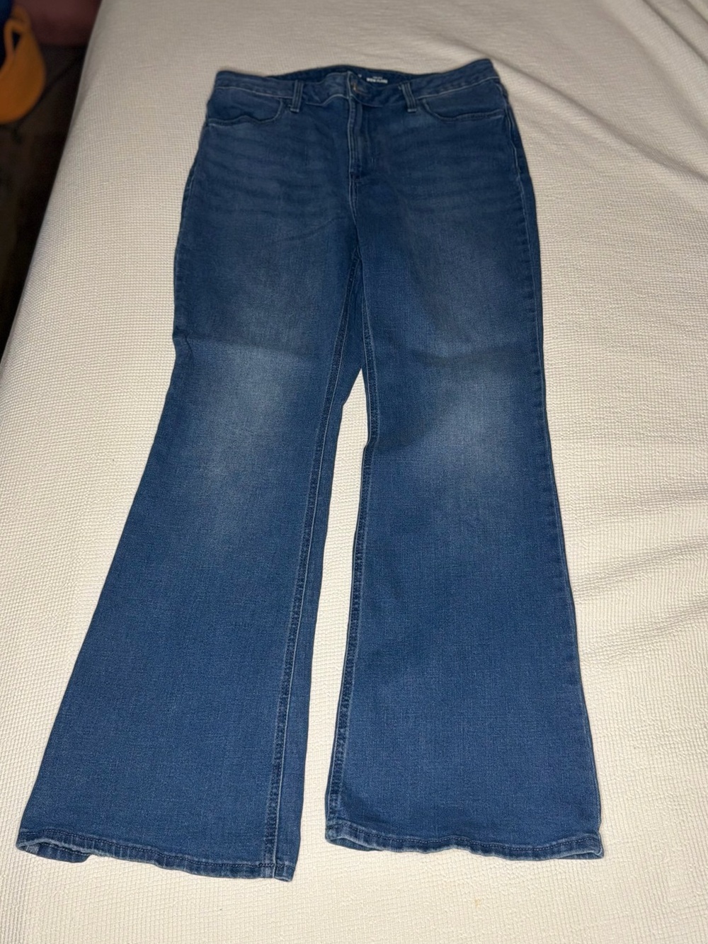 Old Navy Dark Blue Wide-Leg Flare Jeans